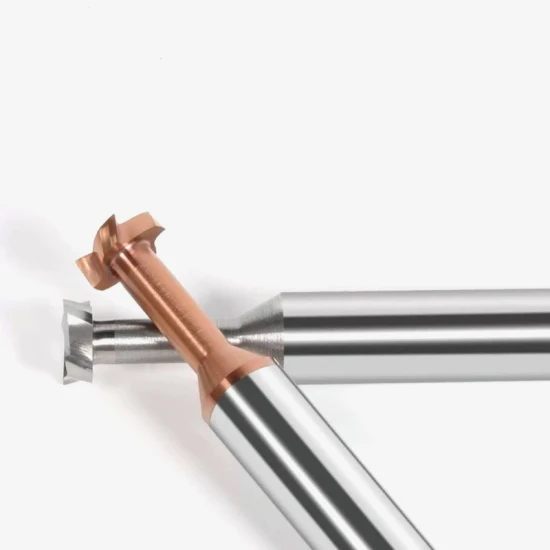 Tungsten Carbide T-Shaped Milling Cutter T-Shaped Groove Processing